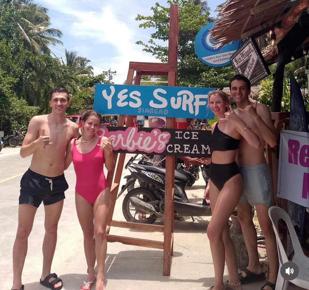 Yes Surf Siargao Hostel General Luna  Exterior foto